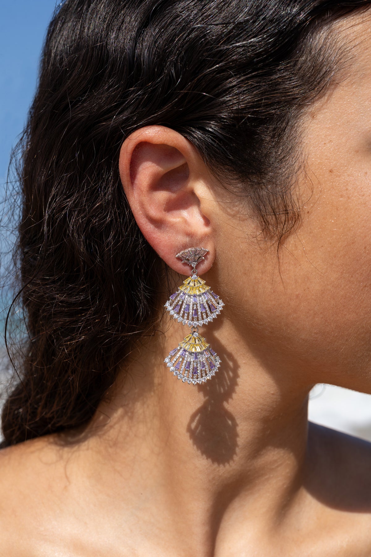 Pendientes Glicinia