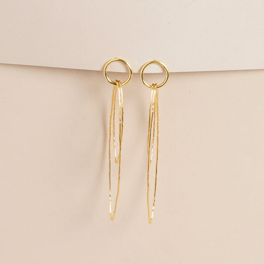 Pendientes Lisianthus