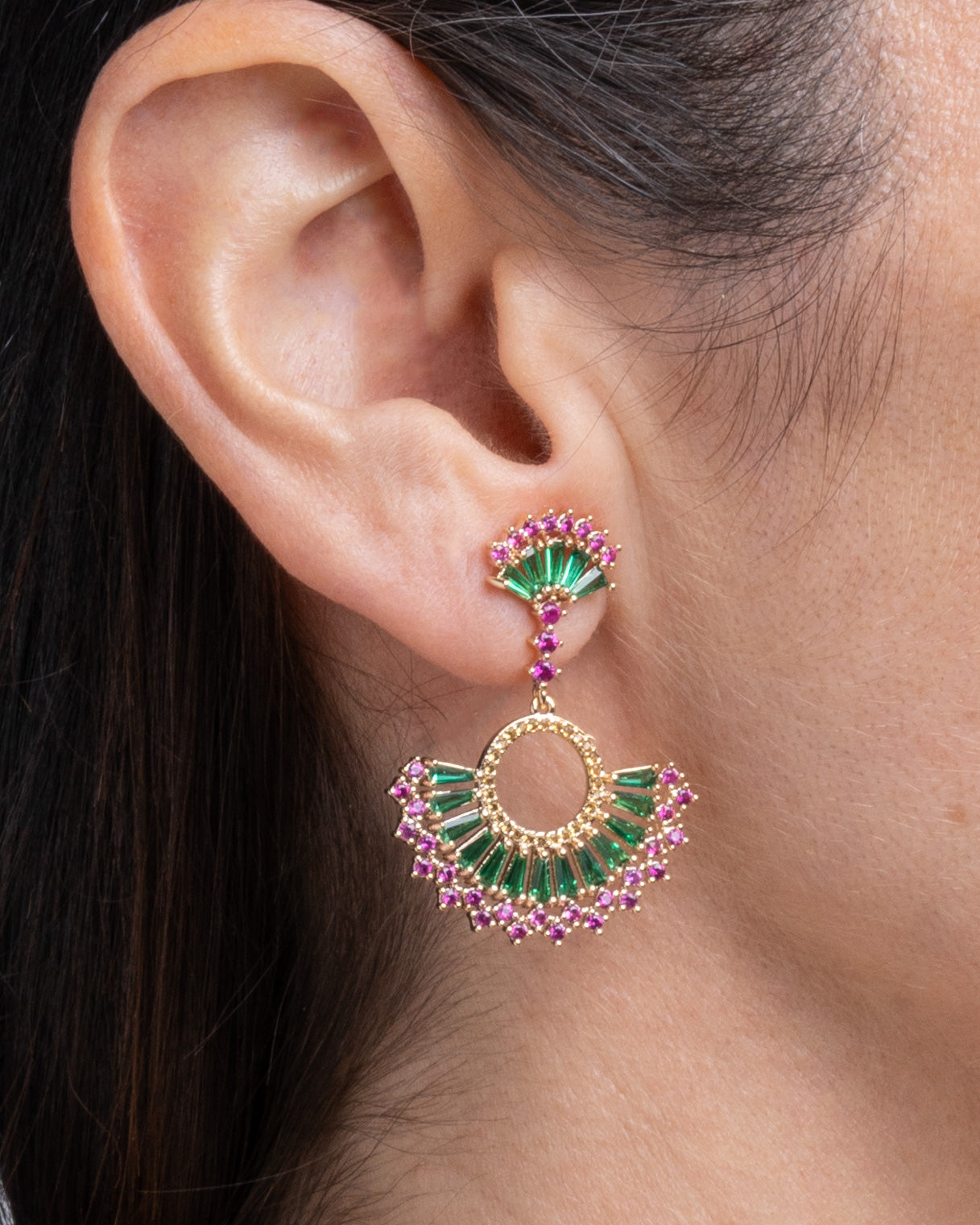 Pendientes Culantrillo