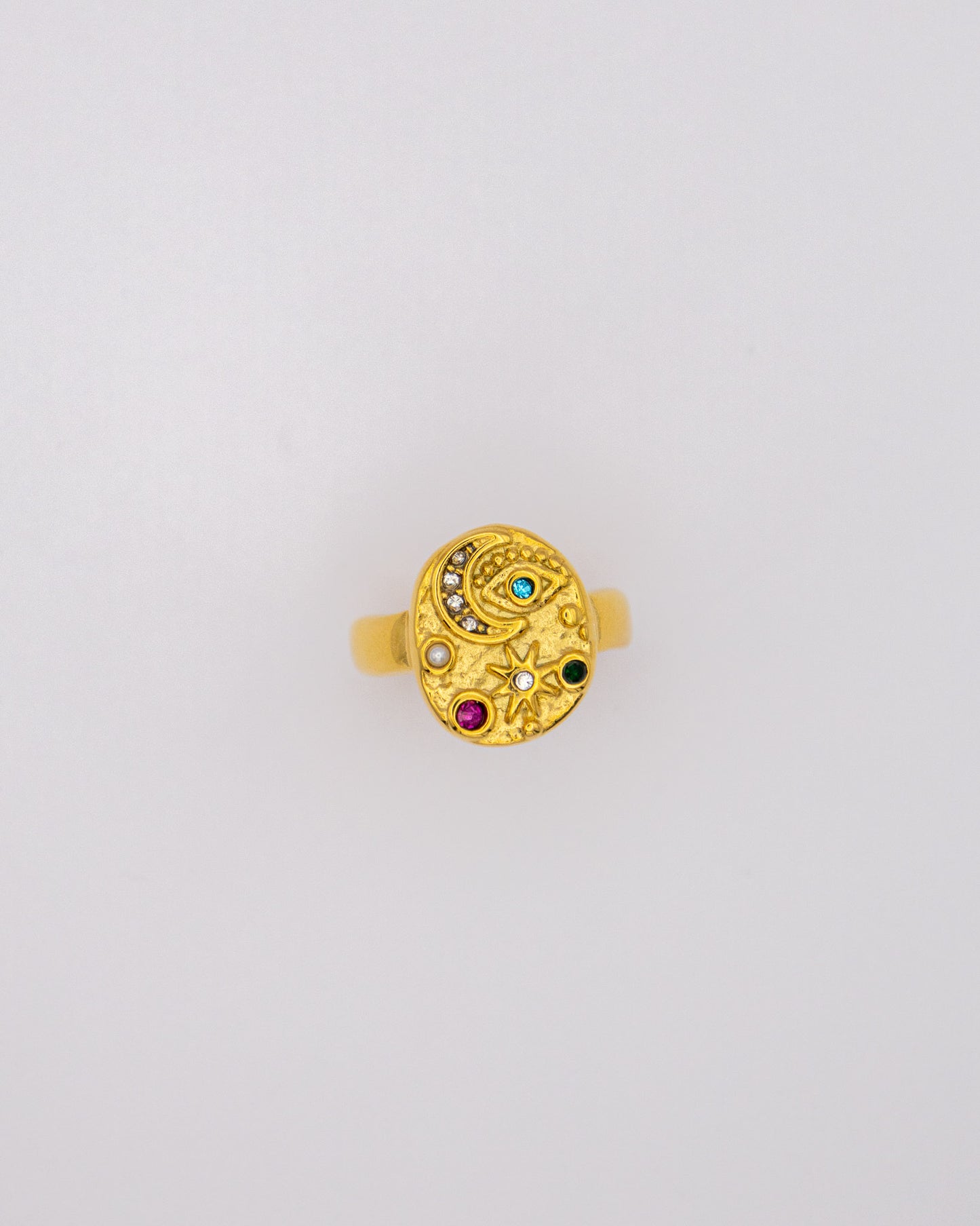 Sol Y Luna Ring