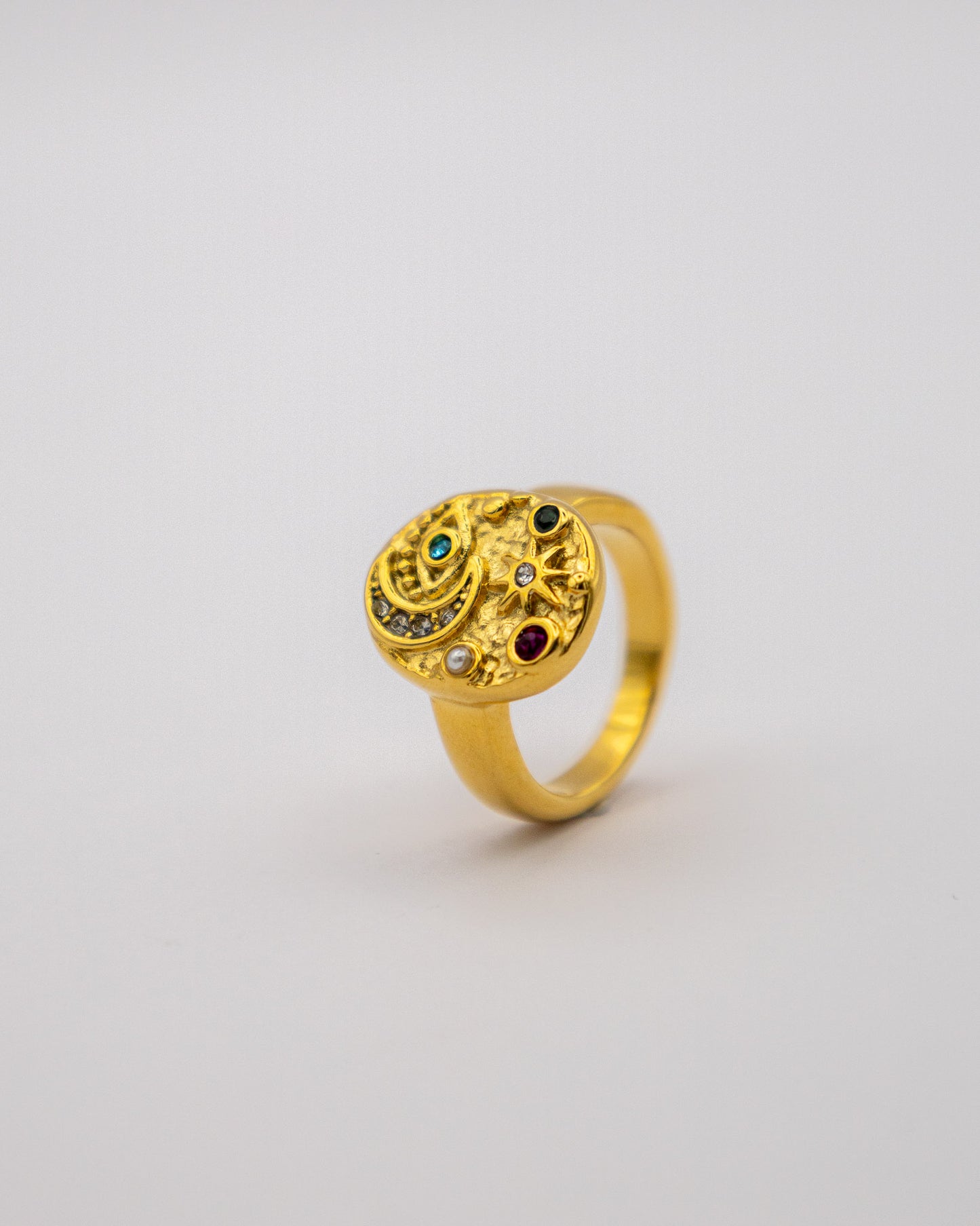 Sol Y Luna Ring