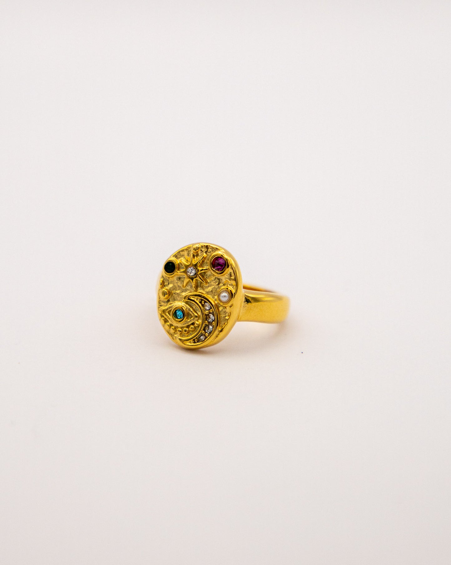 Sol Y Luna Ring