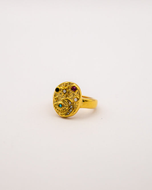 Sol Y Luna Ring