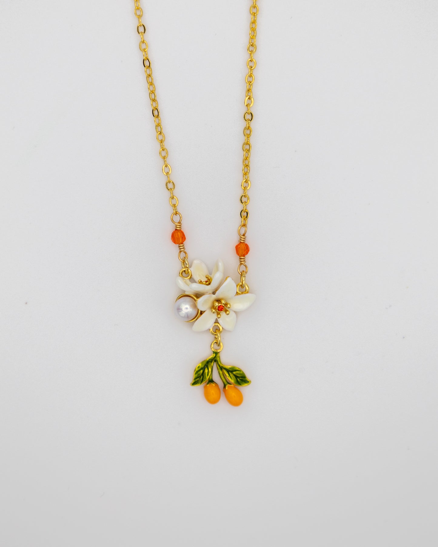 Collar Azahar Mandarina