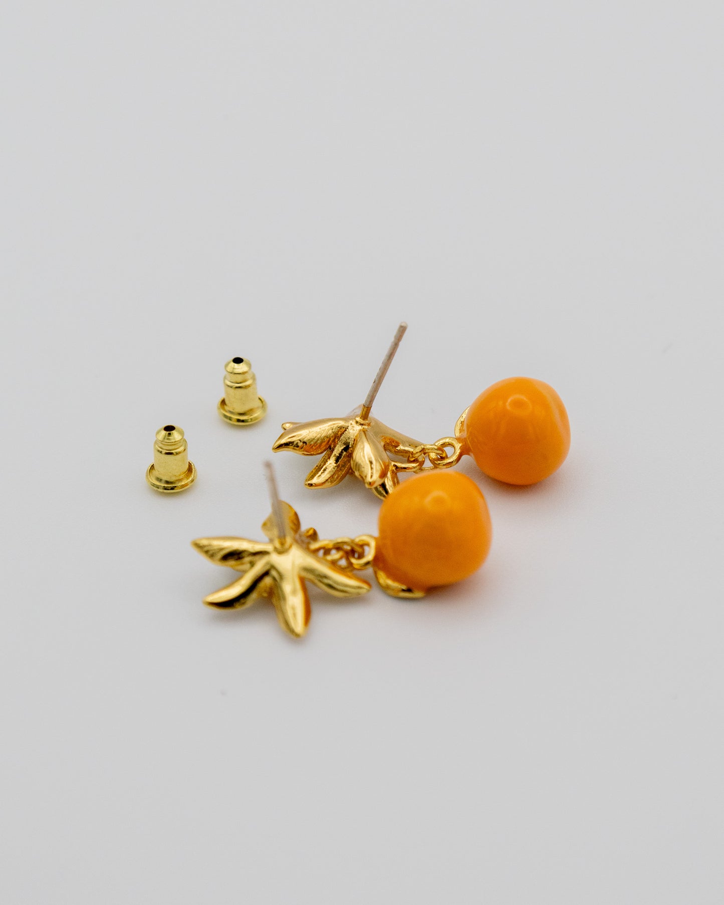 Pendientes Azahar Naranja