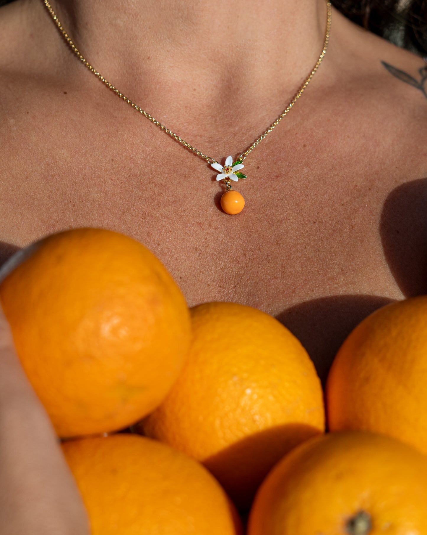 Collar Azahar Naranja