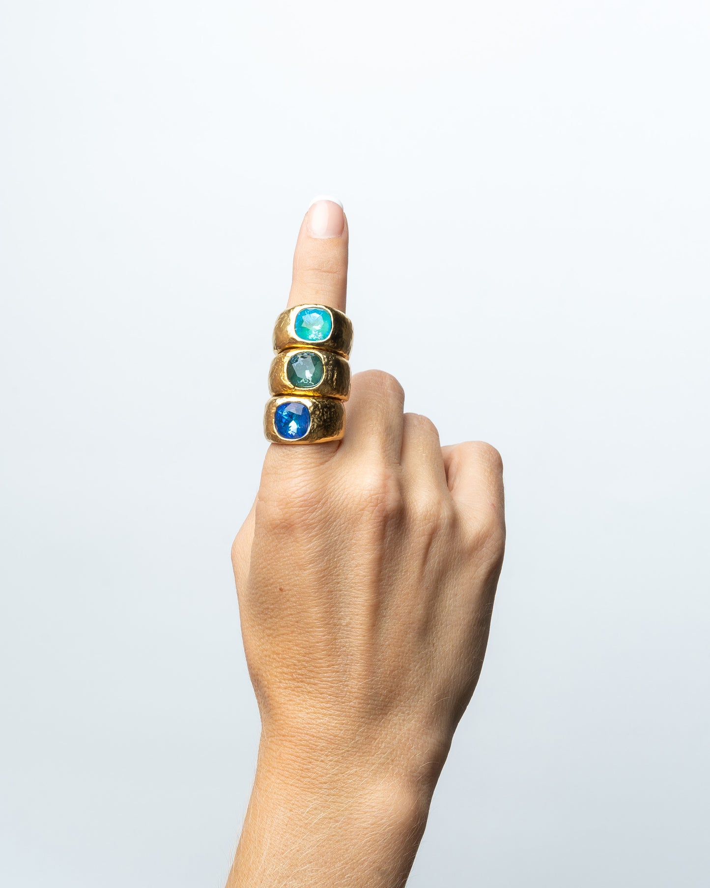 Anillo Swarovski White Dwarf